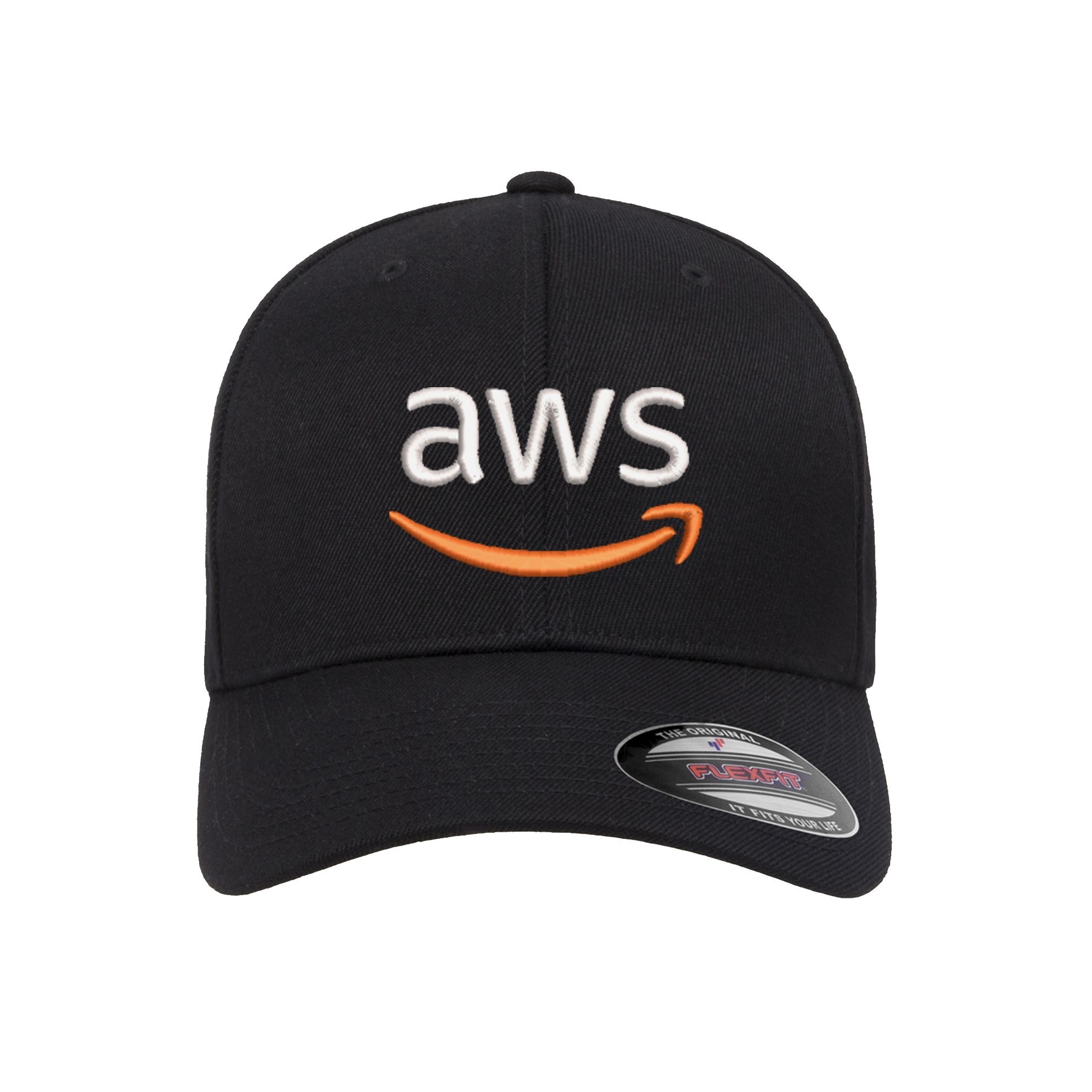 315 Syracuse - amazon aws logo embroidered flexfit hat