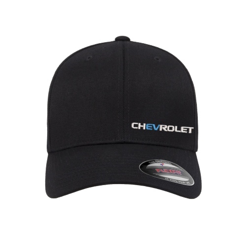 315 Syracuse - chevrolet side text logo embroidered flexfit hat