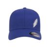 315 Syracuse - grateful dead thunderbolt side logo embroidered flexfit hat