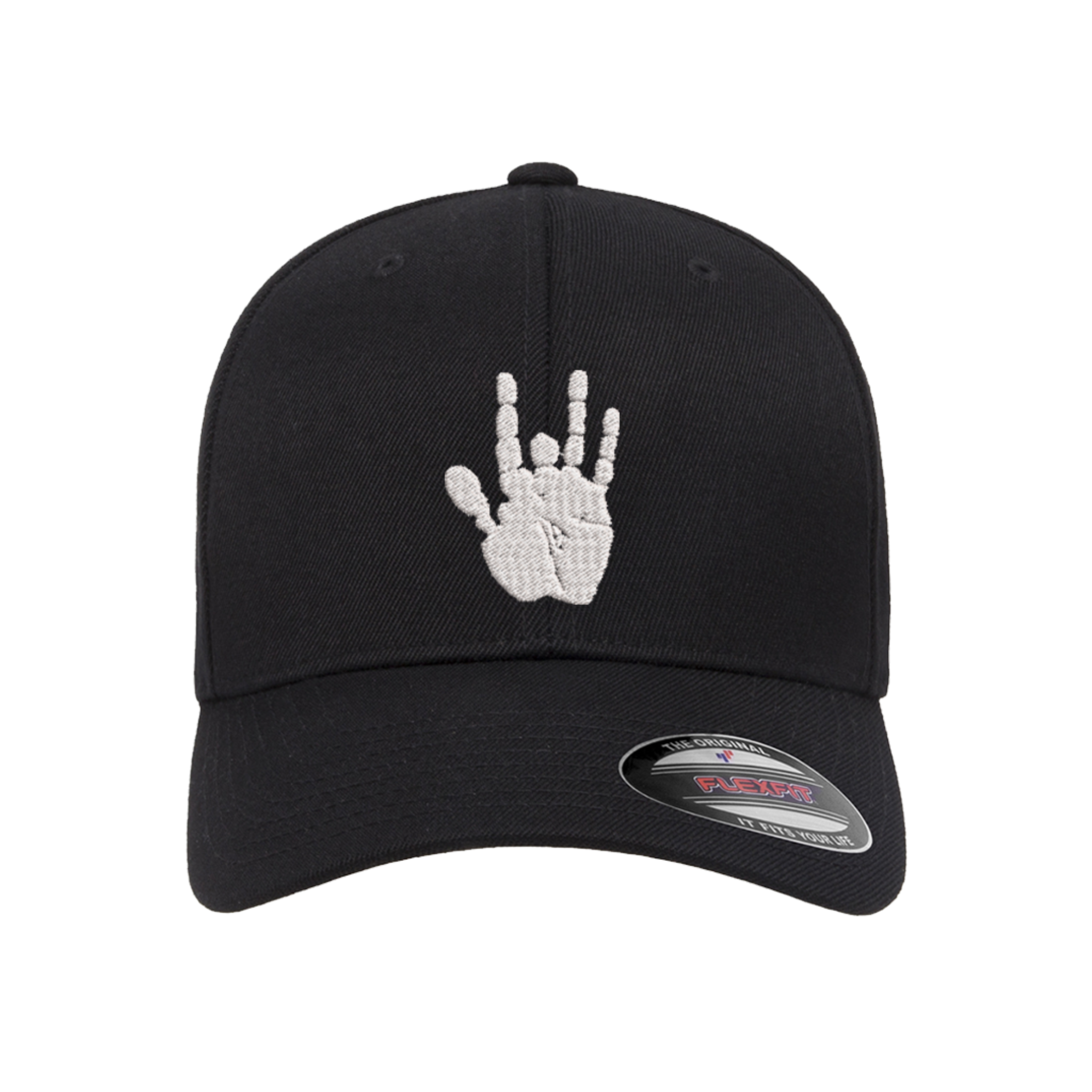 315 Syracuse - grateful dead jerry garcia hand logo embroidered flexfit hat