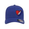 315 Syracuse - grateful dead thunderbolt heart side logo embroidered flexfit hat