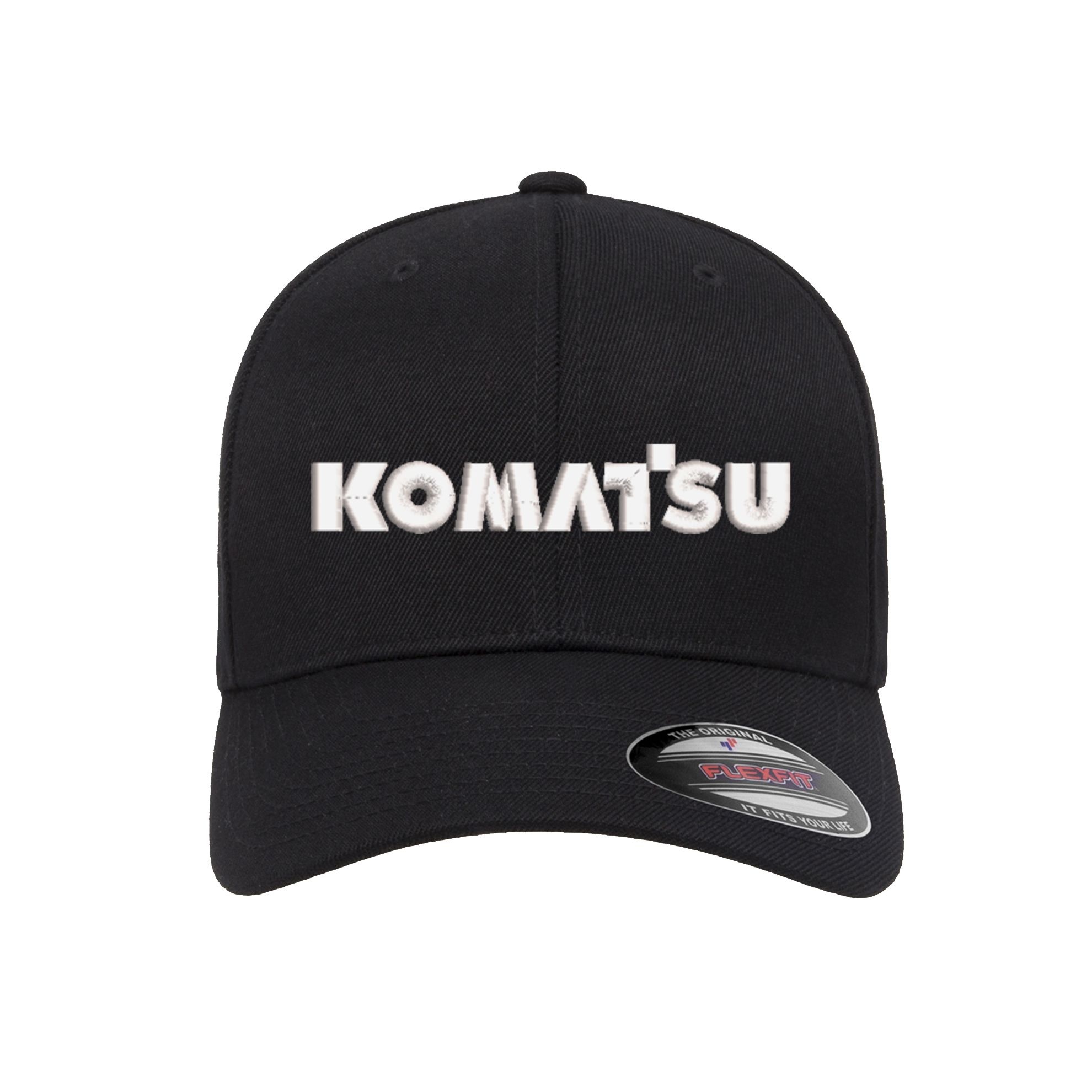 315 Syracuse - komatsu logo embroidered flexfit hat