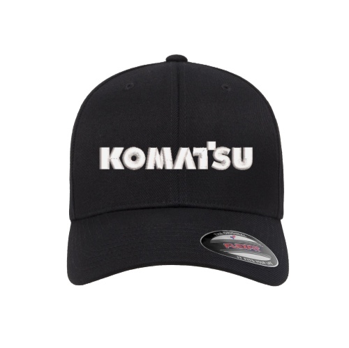 315 Syracuse - komatsu logo embroidered flexfit hat