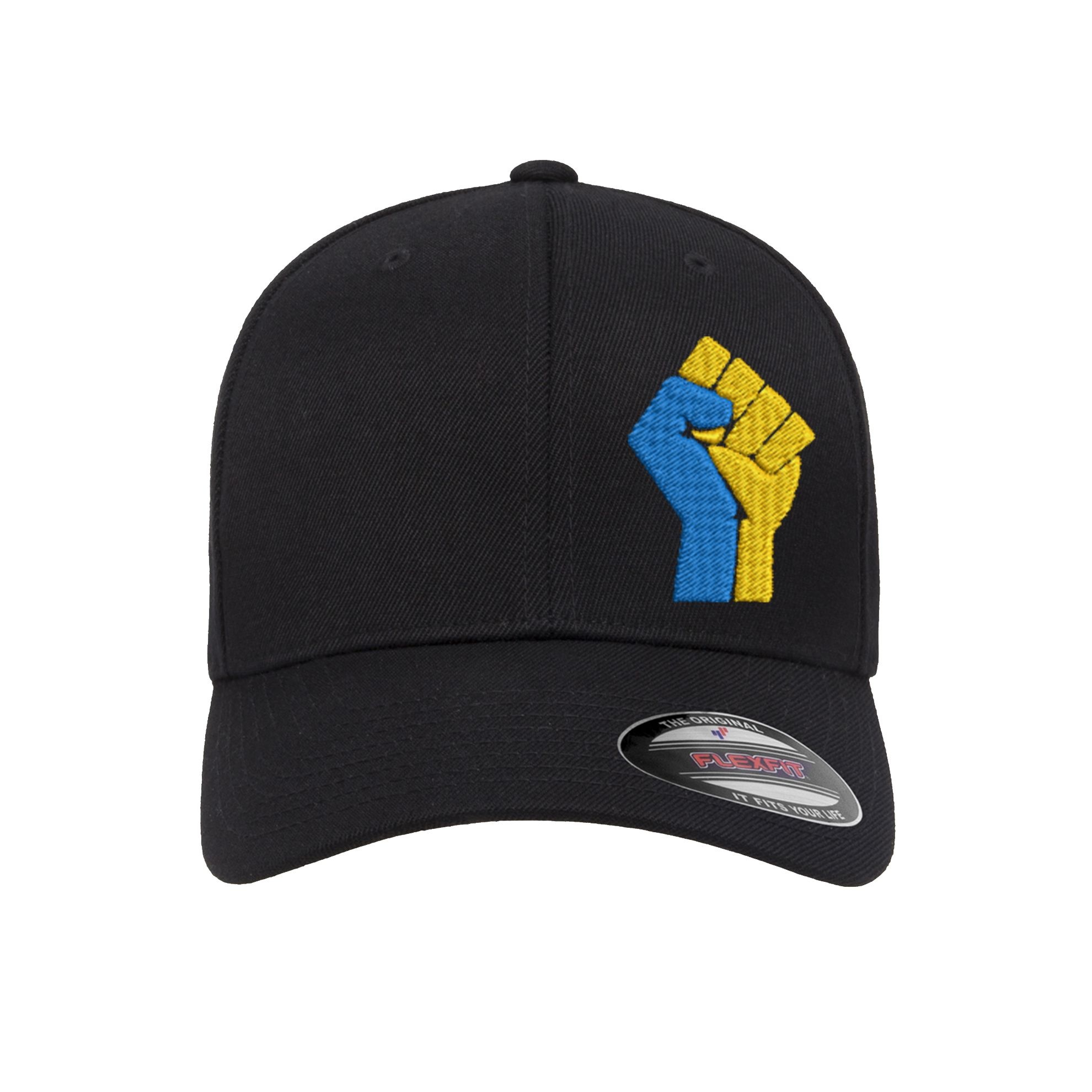 315 Syracuse - ukraine fist side logo embroidered flexfit hat