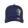315 Syracuse - ukraine fist side logo embroidered flexfit hat