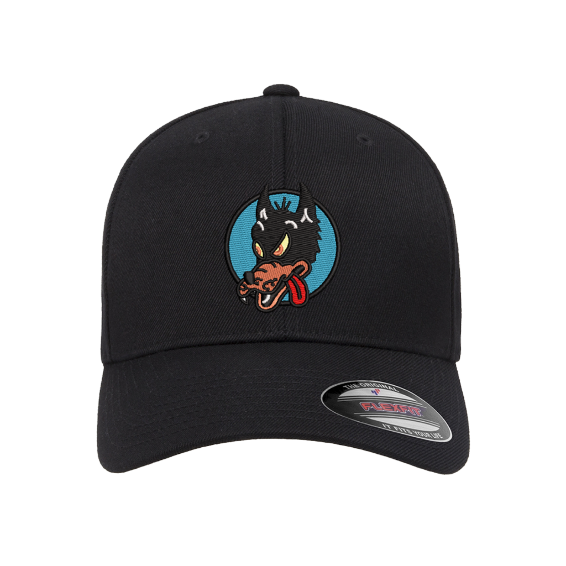 315 Syracuse - grateful dead wolf logo embroidered flexfit hat