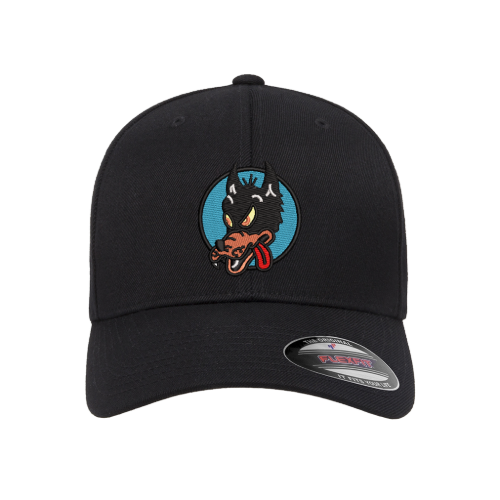 315 Syracuse - grateful dead wolf logo embroidered flexfit hat