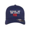 315 Syracuse - clean up on aisle 46 logo embroidered flexfit hat