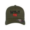 315 Syracuse - clean up on aisle 46 logo embroidered flexfit hat