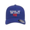 315 Syracuse - clean up on aisle 46 logo embroidered flexfit hat