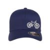 315 Syracuse - bike side logo embroidered flexfit hat
