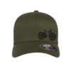 315 Syracuse - bike side logo embroidered flexfit hat