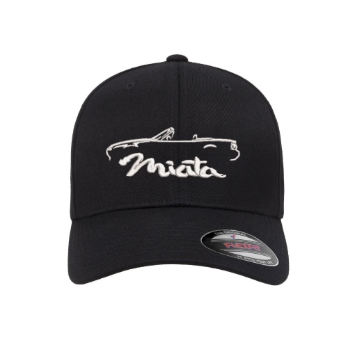 315 Syracuse - mazda miata logo embroidered flexfit hat