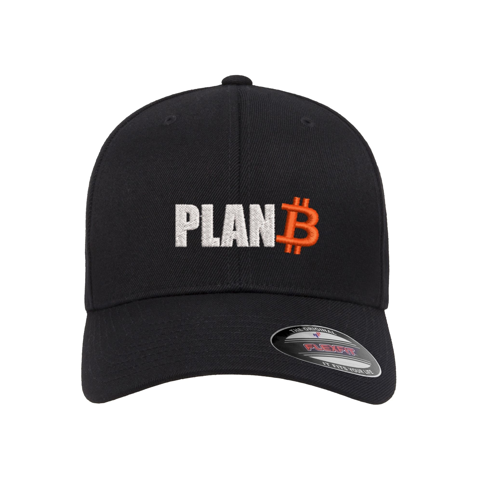 315 Syracuse - plan b bitcoin logo embroidered flexfit hat