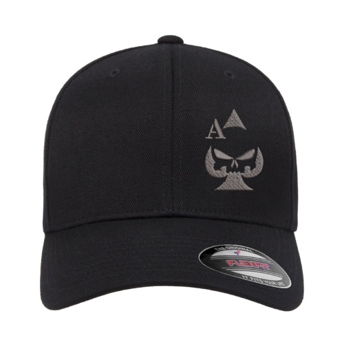315 Syracuse - ace of spades sniper punisher logo embroidered flexfit hat