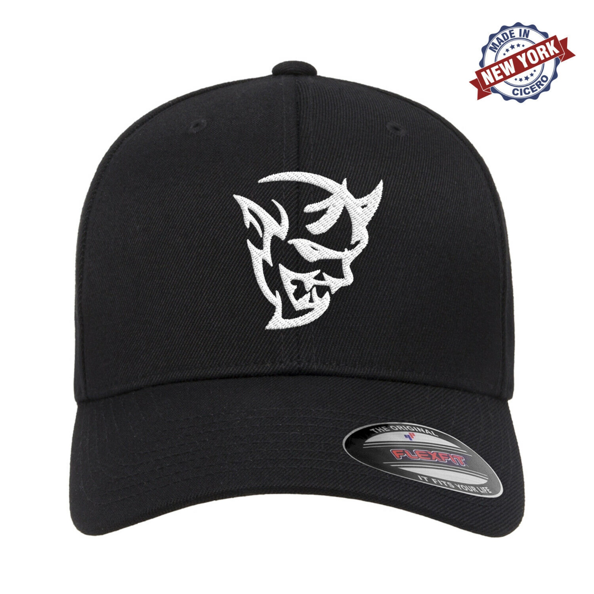 315 Syracuse - dodge demon logo embroidered flexfit hat