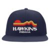 315 Syracuse - hawkins stranger things logo embroidered flexfit hat