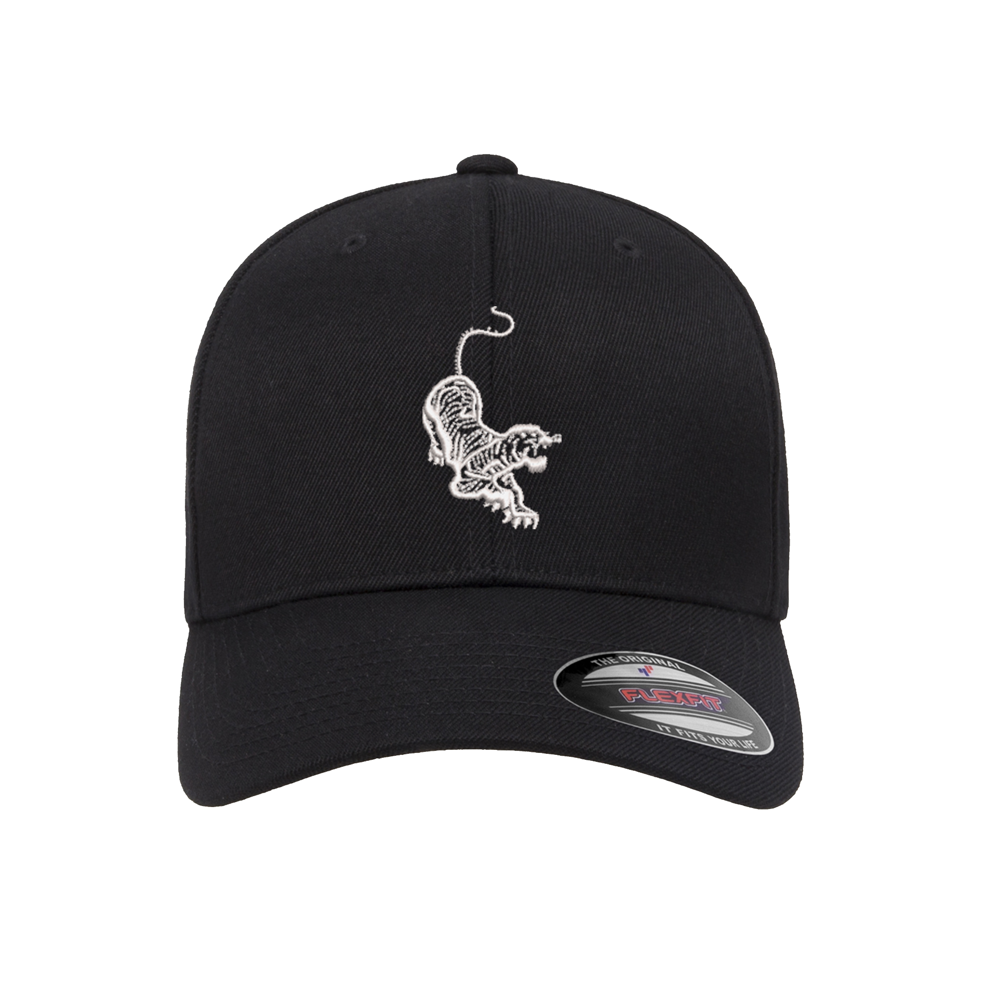 315 Syracuse - grateful dead jerry garcia tiger logo embroidered flexfit hat