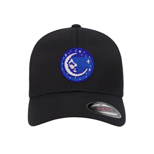 315 Syracuse - grateful dead jerry garcia moon logo embroidered flexfit hat