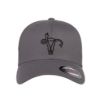 315 Syracuse - uterus middle finger logo embroidered flexfit hat