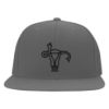 315 Syracuse - uterus middle finger logo embroidered flexfit hat
