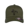 315 Syracuse - uterus middle finger logo embroidered flexfit hat