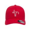 315 Syracuse - uterus middle finger logo embroidered flexfit hat