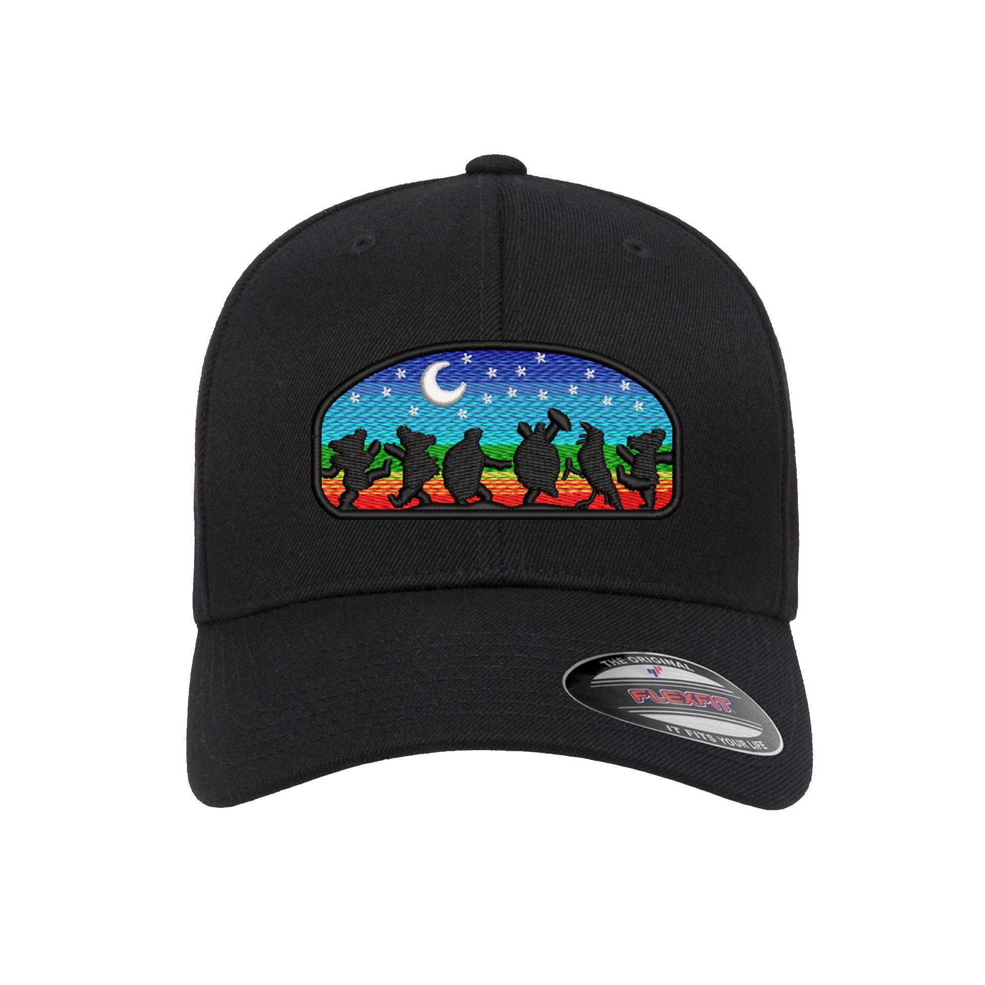 315 Syracuse - grateful dead moondance logo embroidered flexfit hat